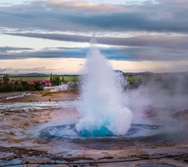 Geysir is a part of the Golden Circle in Iceland